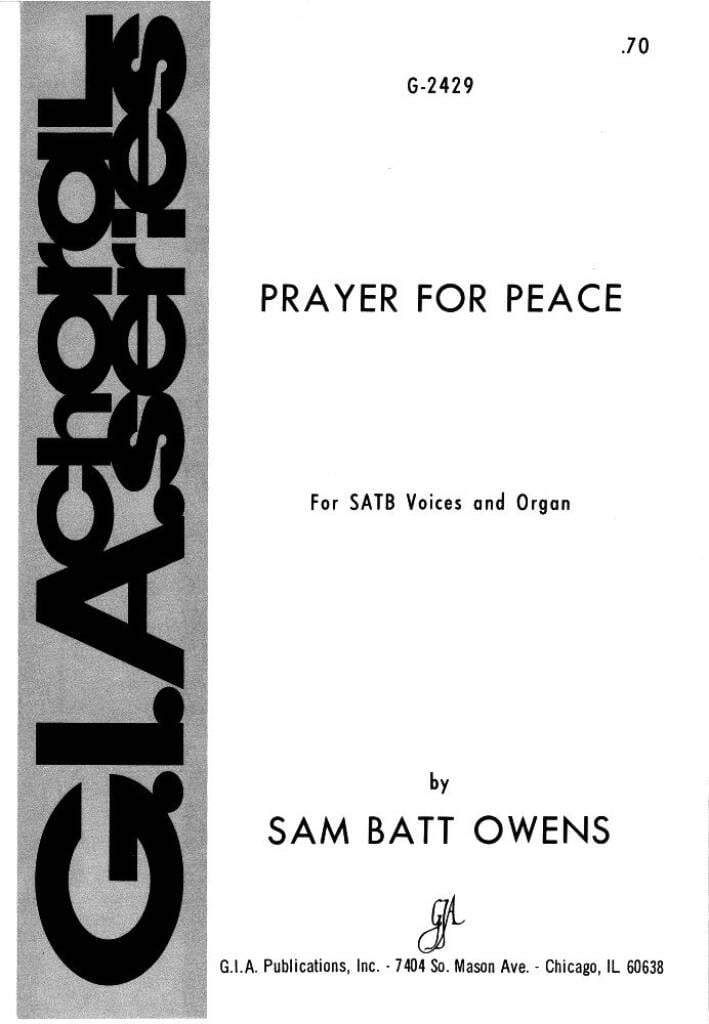 Prayer for Peace
